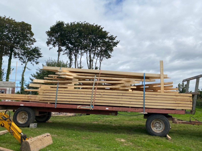 CHANGEMENT DE CHARPENTE BOIS SUR MESURE SECTEUR PROCHE DE VAMONT EN SEINE-MARITIME 76