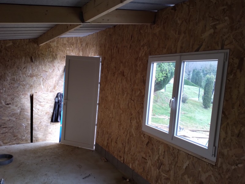 Création d'un bâtiment à bois en ossature bois secteur le Havre en Seine-Maritime 76